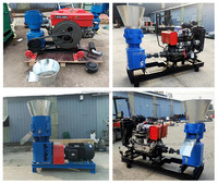 Machine à granulés d'aliments pour animaux à haute efficacité, 150-200 kg/h, prix compétitif, petite machine pour usage domestique, moulin à granulés d'aliments pour volailles