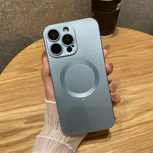 เคส TPU แม่เหล็กลาย CD พร้อมกระจกป้องกันกล้องสำหรับ iPhone 15 PRO MAX เคสโทรศัพท์มือถือสำหรับ iPhone 14 PLUS 13 12 - Product Image 5