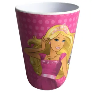 100% детская чашка для питья из меламина с рисунком принцессы