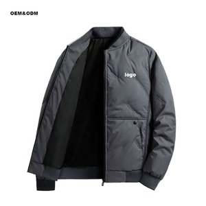 High <strong>Jacket</strong> Men Outdoor Winter <strong>Jacket</strong> Stand Collar New Breathable Soft <strong>Light</strong> <strong>Weight</strong> <strong>Plus</strong> <strong>Size</strong> Designer Coat - Product Image 3