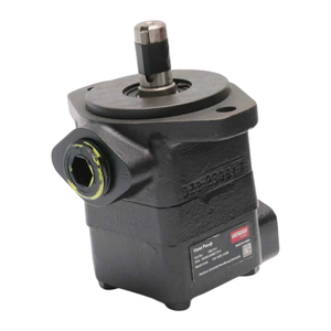 Оригинальный одинарный квадратный лопастной насос Vickers V10 V20 1S6S 1P5P с фланцевым креплением на 2 болта, фиксированный объем, 17 л.с., 172 бар - Product Image 1