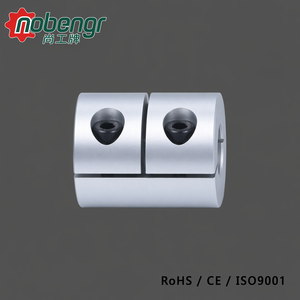 Coupleur de tige micro-rigide <span class=keywords><strong>en</strong></span> aluminium à vis de réglage, sans jeu, haute sensibilité, faible masse, pour petits moteurs, encodeurs, CNC, pas à pas, servomoteurs - Product Image 2