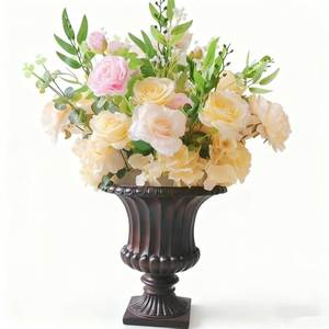 Pots de fleurs et jardinières en résine de fibre de verre pour l'extérieur et l'intérieur, grands pots de fleurs pour plantes de jardin - Product Image 2