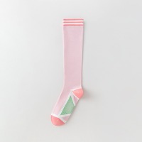 Chaussettes hautes unisexes de conception libre Chaussettes hautes de luxe longues chaussettes hautes de compression élastiques de voyage