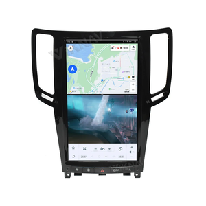 Radio de coche <span class=keywords><strong>Android</strong></span> 11 DE 13,6 pulgadas estilo Tesla para Infiniti G25 G35 G37 2010-2013 reproductor Multimedia GPS 4G unidad principal pantalla táctil - Product Image 4