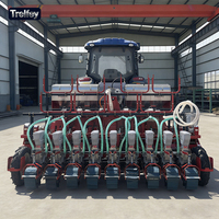 Semoir pneumatique de précision à aspiration d'air pour semis en bande, machine agricole commerciale pour légumes, oignons, carottes et choy sum.