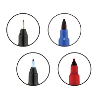 Stylo en acrylique de qualité industrielle à double pointe avec encre permanente non toxique et étanche pour l'emballage et l'étiquetage