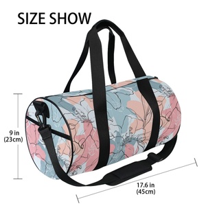 กระเป๋าเดินทาง Aloha Collection รุ่น Custom Flower  รักษ์โลก น้ำหนักเบา กันน้ำ สำหรับออกกำลังกายและเล่นกีฬา เหมาะสำหรับผู้หญิง - Product Image 4