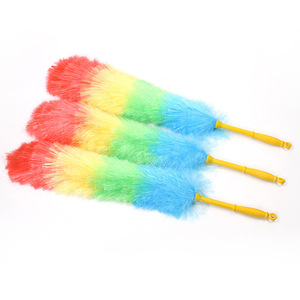 Plumeau en fibres de style coréen, tête ronde de 65 cm, couleur arc-en-ciel, pour le nettoyage des meubles - Product Image 5