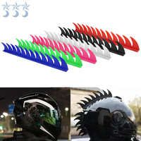 Accessoires de modification de moto les plus vendus pour le commerce électronique transfrontalier : Bande décorative de casque, Coiffe, Cornes personnalisables