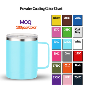 Juego de Tazas de Café con Impresión Personalizada para Regalo Promocional de Navidad, Juego de Tazas de Viaje Térmicas para Café, Lisas, Gruesas, para el Sr. y la Sra. - Product Image 3