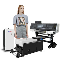 LEAF Usine Vente Directe A1 60cm DTF Imprimante Coton Textiles I3200 Tête D'impression Multifonctionnelle Numérique A3/A4 Dimension D'impression