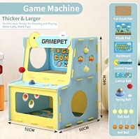 Nouvelle Maison pour Chat Écologique en PP, Tanière Interactive pour Jouer et Dormir avec Catnip, Lit Respirant pour Animaux de Compagnie, Jouet en Carton Ondulé, Vente en Gros, Fournisseur en Vrac