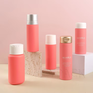 Bouteille en plastique HDPE souple de haute qualité, compressible, 200 ml, 250 ml, avec un grand bouchon rotatif pour le shampooing, l'emballage cosmétique - Product Image 5