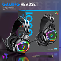 Casque Gamer 7.1 Casque Gamer Casque USB Casque de jeu RGB Casque de jeu pour PC