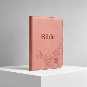 <span class=keywords><strong>Bible</strong></span> personnalisée en gros avec couverture en cuir gaufrée pour l'Église, cadeau en vrac, fabrication OEM - Product Image 1