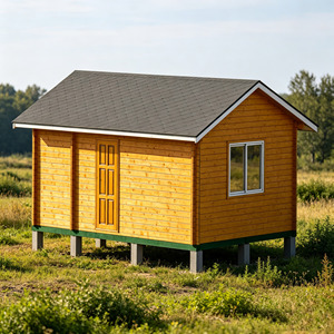 Cabane en bois anti-humidité, maison d'hôtes portable en bois pour camping et zone touristique - Product Image 1