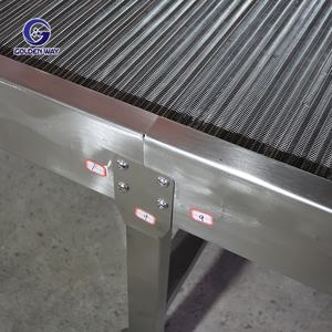 Banda Transportadora de Acero Inoxidable Resistente al Calor de Grado Industrial para Producción Casera de Alimentos/Durable y Resistente a Altas Temperaturas - Product Image 2