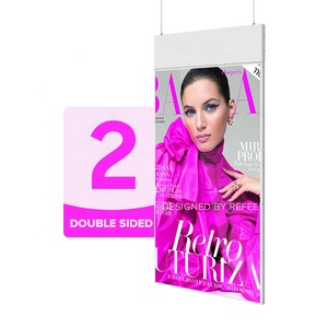 Pantalla LCD de Señalización Digital de Doble Cara para Publicidad en Tiendas, de 43, 55 y 65 Pulgadas, de Alto Brillo, para Colgar en el Techo o Exhibir en Ventanas - Product Image 2