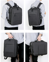 Mochila Unisex de gran capacidad para ordenador portátil, mochila de senderismo de negocios con Material Oxford impermeable para viajes al aire libre