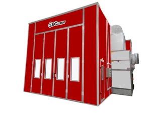 Cabine diesel da pintura do carro do forno do pulverizador e da pintura do carro do micro-computador sistema de controle - Product Image 2