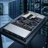 RS700-E11-RS4U 1U Dual Processor Intel Xeon Generasi ke-4/ke-5 Server Rak Enterprise dengan Memori DDR5 ECC Penyimpanan Kecepatan Tinggi & Stok Tersedia