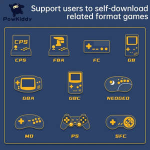 مشغل ألعاب محمول باليد طراز powdy 39 Pro Retro xinch-mAh يدعم وحدة التحكم السلكية متعددة اللاعبين. - Product Image 6