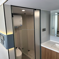 Maison préfabriquée en aluminium de luxe en Chine Hôtel intelligent moderne Maison préfabriquée à capsule de camping portable