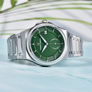 Montre Pagani Design YS029, nouvelle mode homme, 42 mm, quartz, saphir, acier inoxydable, étanche, sport, cadeau pour homme - Product Image 5