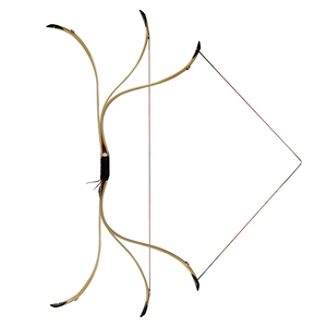 Arc à cheval Alibow « Tatar », arc laminé à vitesse rapide, arc recurve traditionnel court pour la chasse à cheval - Product Image 1