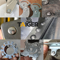 Machine de rivetage orbitale hydraulique industrielle robuste 15kN 50kN 90kN pour la formage de fixations métalliques