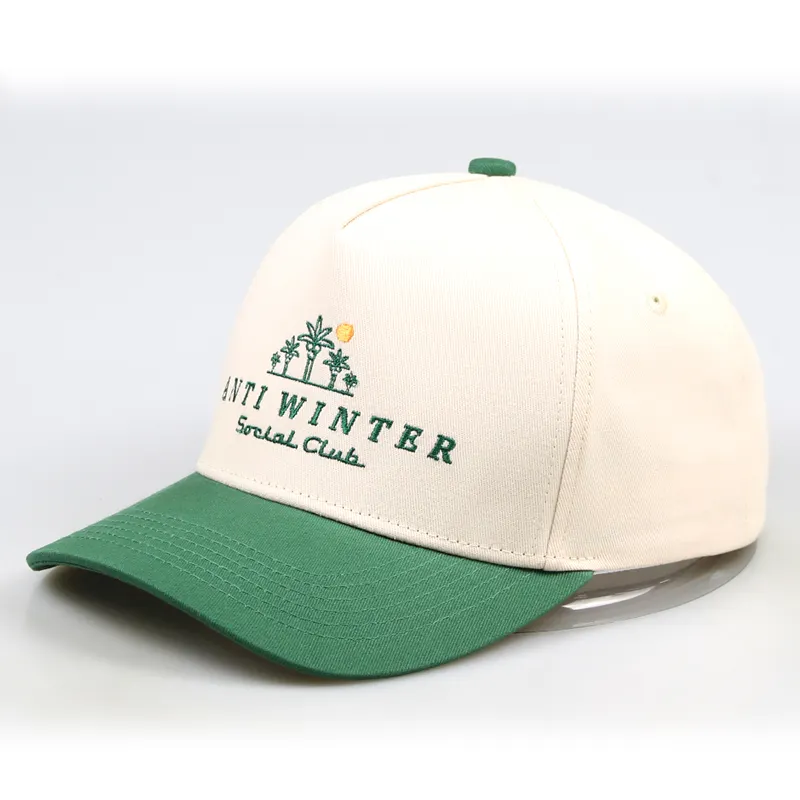 カスタム綿100% 刺Embroidery帽子無地5パネルゴルフ野球帽男性女性用アウトドアスポーツ帽子