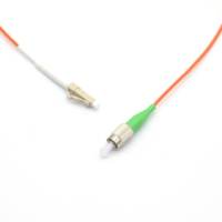 Conector LC para uso en interiores y exteriores Cable de conexión de fibra óptica multimodo con conectores FC APC SC para redes Otdr FTTH WiFi
