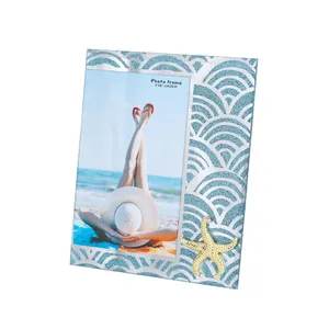 Jinn Nhà Thiết Kế Mới Sao Biển Tự Làm Kính Hình Ảnh Hình Ảnh Khung Với Màu Đen Nhung Bảng Điều Chỉnh Kính Khung Ảnh - Product Image 1