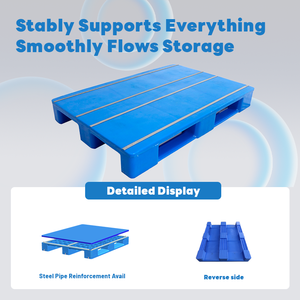 Palette en plastique PP de haute qualité et résistante pour le stockage en entrepôt, prix bas, outil - Product Image 4