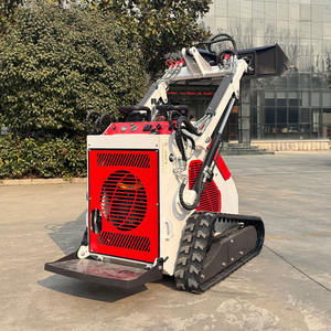 Mini-chargeuse compacte sur chenilles avec chargeur frontal, moteur diesel certifié Euro5/EPA CE, garantie 1 an, pompe PLC, roulement et engrenage pour - Product Image 5