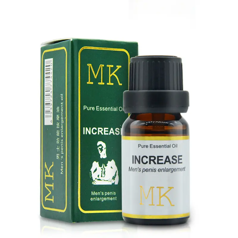 MK minyak murni Esensial Pria, minyak seks Aphrodisiac pembesar pertumbuhan ereksi meningkatkan dipertebal lebih panjang 10ML