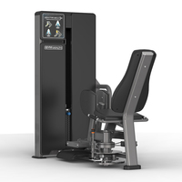 Nouvelle conception de machine à adducteurs pour l'intérieur des cuisses, à charge par poulie, équipement de fitness commercial durable pour l'entraînement de la force des jambes et des hanches