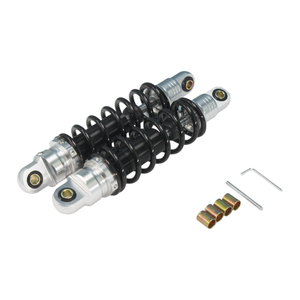 Paire d'amortisseurs arrière de moto 280 mm, noirs, suspension, trou de fixation 10 mm, pour PBR <span class=keywords><strong>DAX</strong></span> Mini Bike - Product Image 1