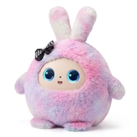 Jouet robot interactif en peluche AI, lapin intelligent, poupée interactive, rembourrage en coton PP, compagnon en peluche doux pour enfants