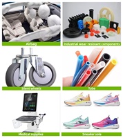 Alternative au Pebax 4533 E47 PEBA 45D, résine de polyéther amide pour semelles et semelles intermédiaires de chaussures de sport à rebond élevé