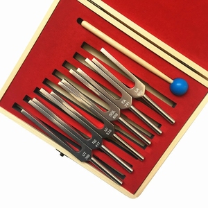 Ensemble de diapasons à fréquences 639, 741, 852 Hz, instrument de thérapie par vibration à tonalité pure pour l'équilibrage énergétique - Product Image 5