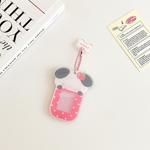 Cá nhân hoá tùy chỉnh thiết kế Kawaii phim hoạt hình photocard chủ <span class=keywords><strong>mini</strong></span> Kpop Acrylic Keychain chủ sở hữu thẻ - Product Image 5