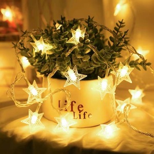 Factory Wholesale <b>LED</b> <b>Star</b> <b>Light</b> Strings, Five-pointed <b>Star</b> Decorative <b>Light</b> Strings USB, Christmas Room Decoration and Lighting - Product Image 2