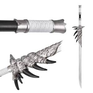 Espada Katana de Espuma PU Ecológica de 110 cm, Réplica del Juego Monster Hunter, Accesorio de Cosplay Unisex, Espada Larga de Juguete Rathalos - Product Image 1