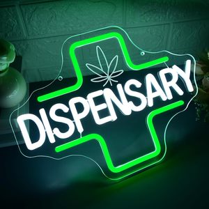 Dispensary Letreros Neon LED dimmable USB powered ambient <b>light</b> store <b>window</b> decoration <b>light</b> street indicator <b>light</b> Customized - Product Image 5