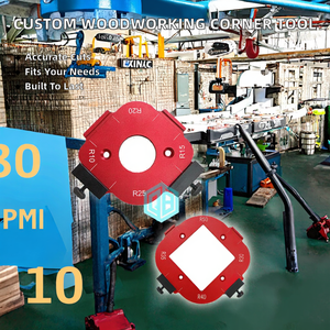 Outil de positionnement d'arc de rayon pour panneaux en bois, gabarit d'angle en alliage d'aluminium, personnalisable, pour machines-outils industrielles de travail du bois, OEM - Product Image 2