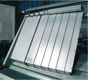 Couvre-voies télescopiques en acier anticorrosion pour machines à <span class=keywords><strong>portique</strong></span> - Product Image 6