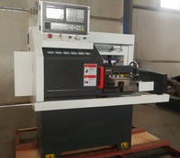 FineTech CK0632 Machine de tour CNC horizontale de précision compacte Structure de rail dur GSK Control Single Spindle 350mm Swing Mini