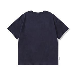 T-shirt homme femme vintage en coton biologique T-shirt avec logo imprimé personnalisé uni pour l'impression - Product Image 2